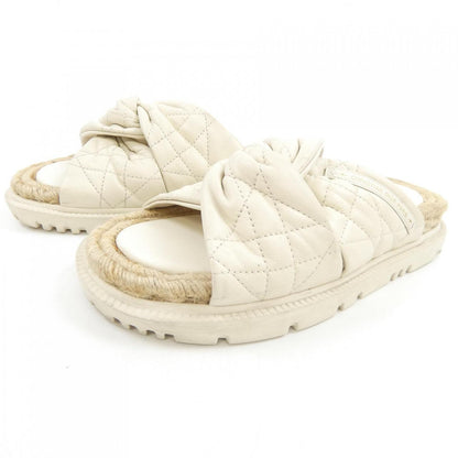 Christian Dior Cannage Quilting Lambskin Sandals