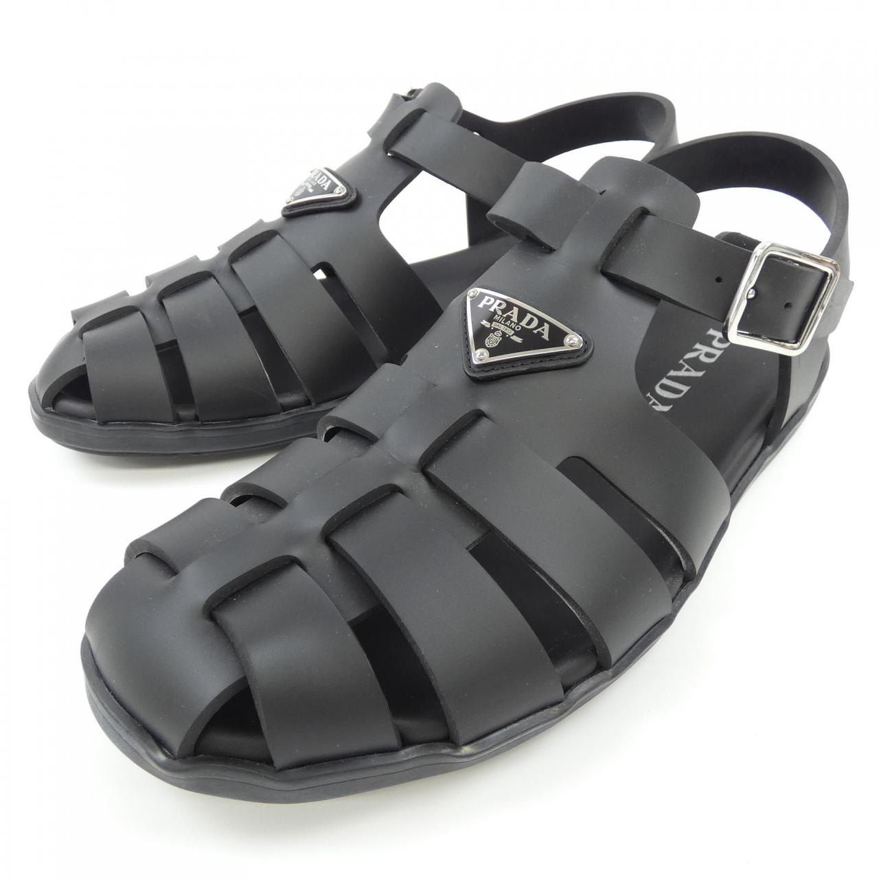 Prada Rubber Fisherman Sandals