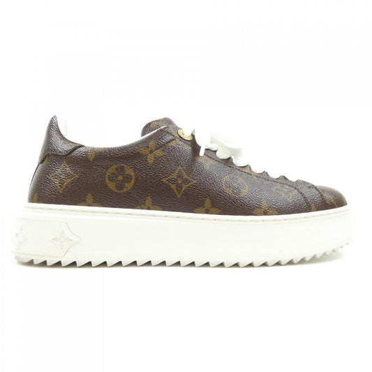 Louis Vuitton Time Out Line Patent Monogram Sneaker