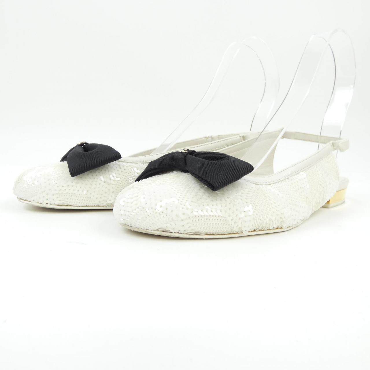 Chanel G45689B16593 Sequin Shoes