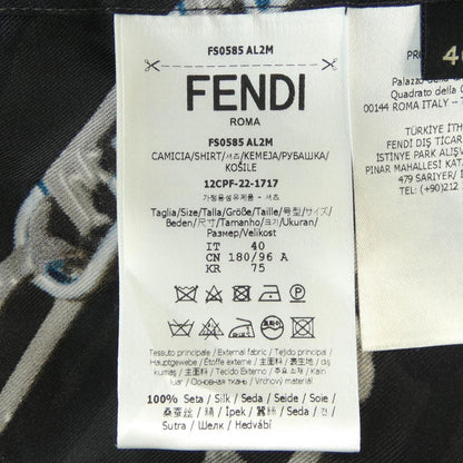 Fendi FS0585 AL2M Silk Shirt
