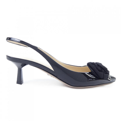 Prada 1I174N Patent Leather Sandals