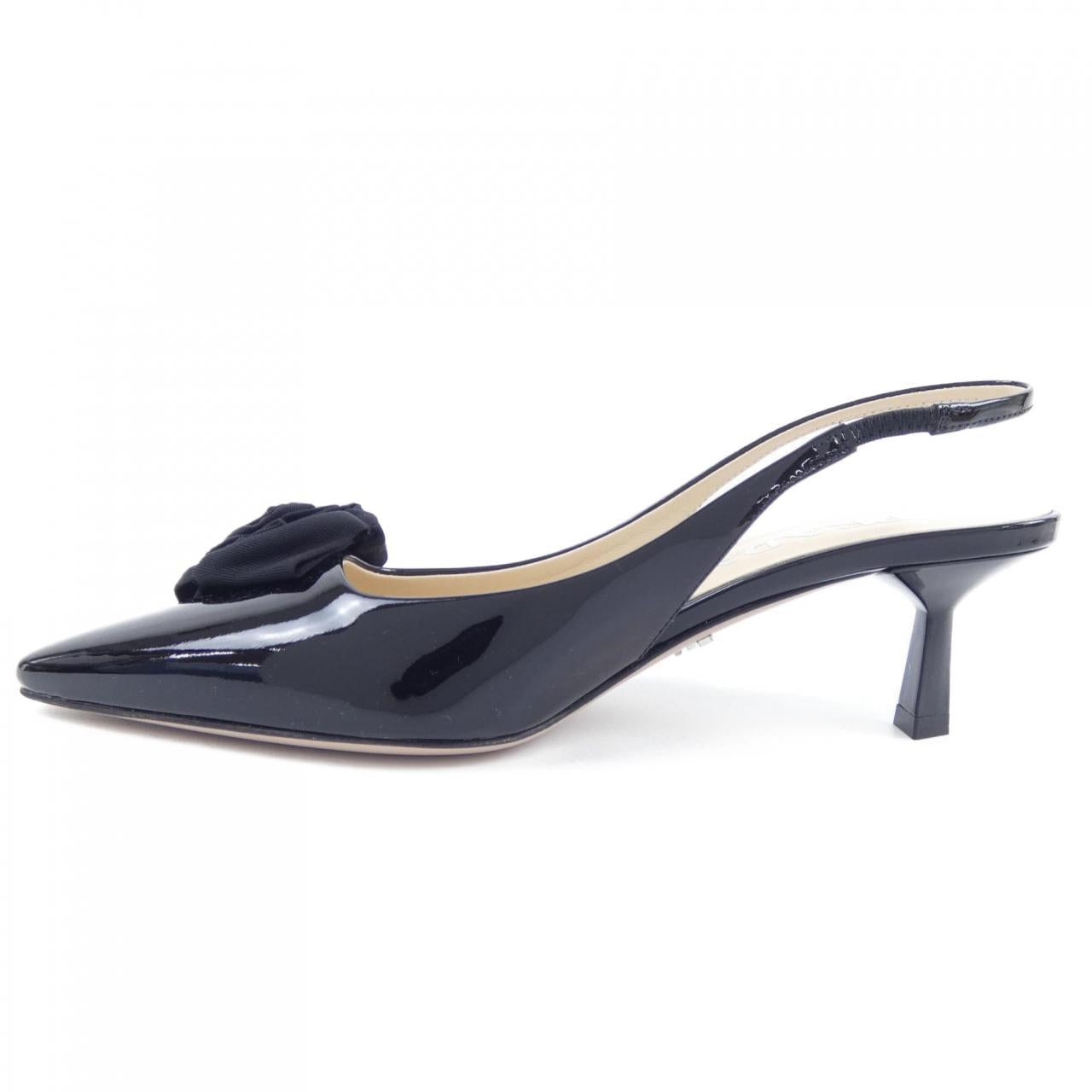 Prada 1I174N Patent Leather Sandals