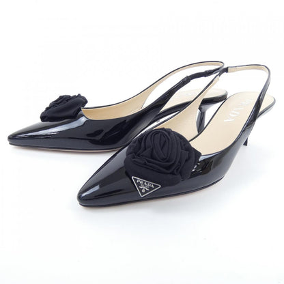 Prada 1I174N Patent Leather Sandals
