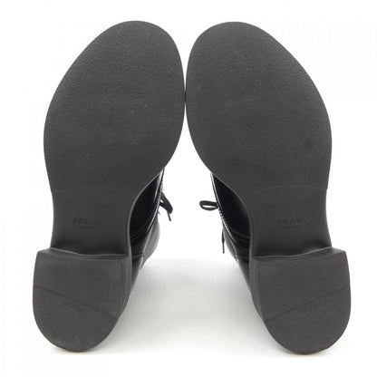 Prada 1T782M 3LF7 Brushed Leather Boots
