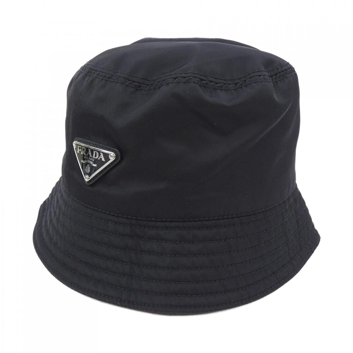 Prada Triangle Logo Re-Nylon Hat