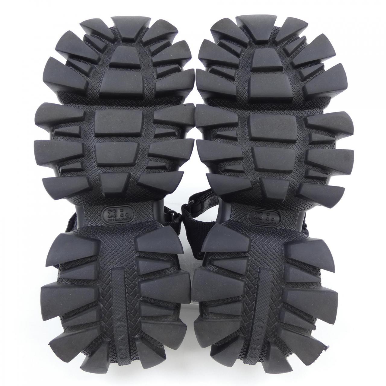 Prada WOVEN NYLON TAPE Woven Nylon Sandals