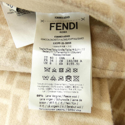Fendi FF Motif Material Jacket