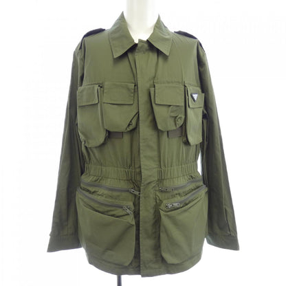 Prada Triangle Logo Material Jacket