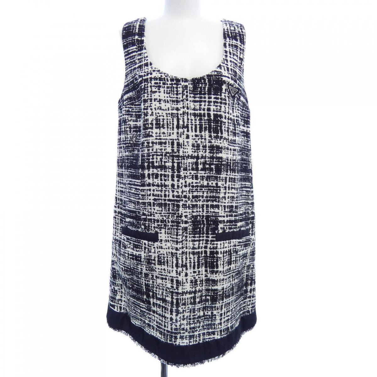 Prada Triangle Logo Dress
