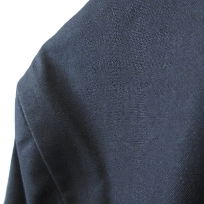 Saint Laurent Paris Concealed Placket Wool Coat