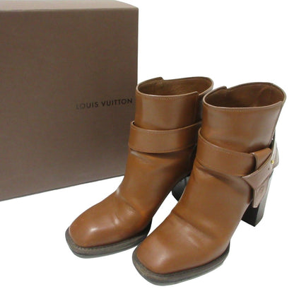 Louis Vuitton Leather Short Boots