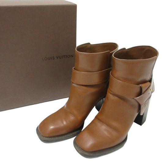 Louis Vuitton Leather Short Boots