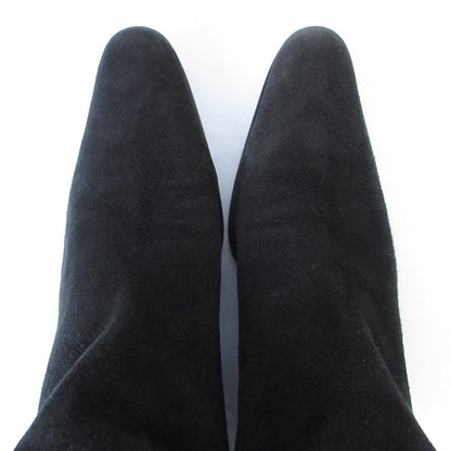 Prada Ribbon Suede Long Boots