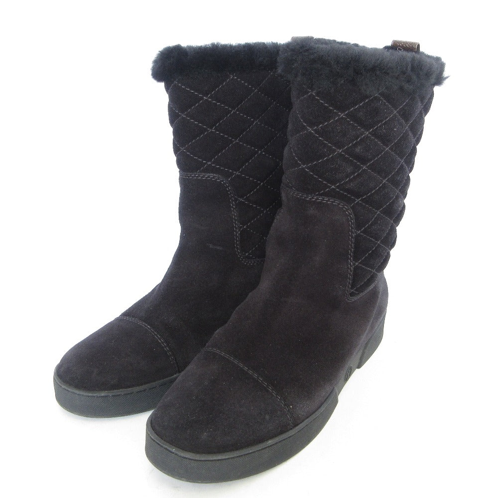 Louis Vuitton Quilting Shearling Boots
