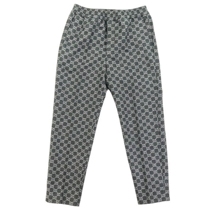 Gucci GG Jacquard Wool Flannel Trousers