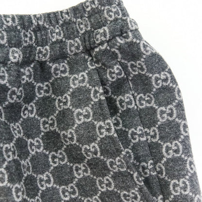 Gucci GG Jacquard Wool Flannel Trousers