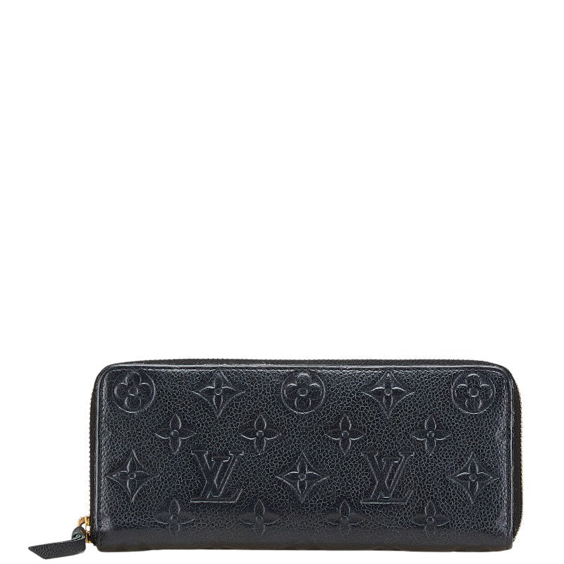 Louis Vuitton Portefeuille Clemence Monogram Empreinte Leather Wallet