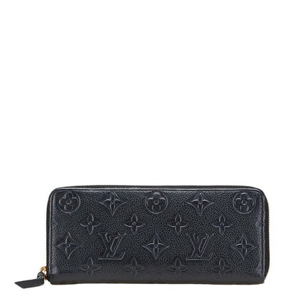 Louis Vuitton Portefeuille Clemence Monogram Empreinte Leather Wallet
