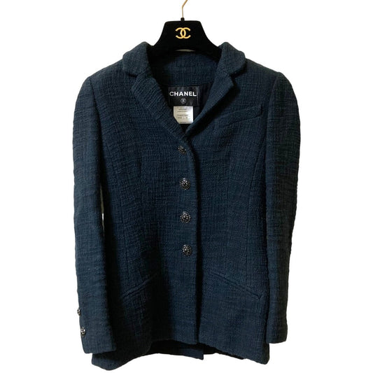 Chanel Bijou Button Tweed Jacket
