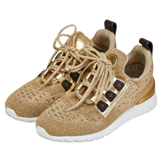 Louis Vuitton Aftergame Patent Leather Fabric Sneakers