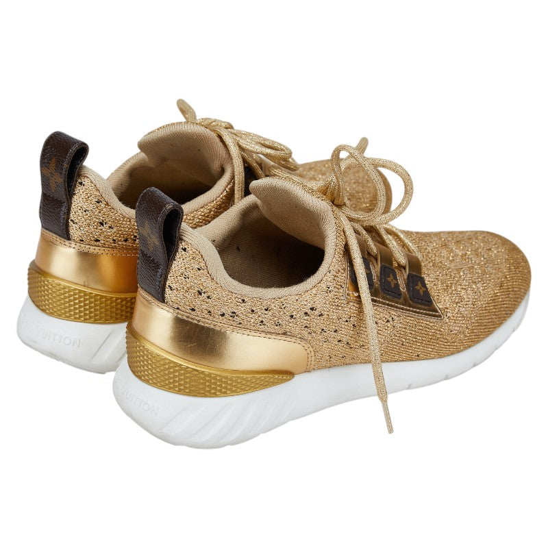 Louis Vuitton Aftergame Patent Leather Fabric Sneakers