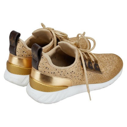 Louis Vuitton Aftergame Patent Leather Fabric Sneakers