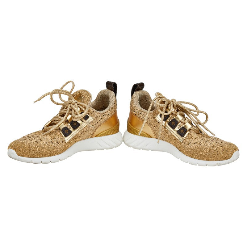 Louis Vuitton Aftergame Patent Leather Fabric Sneakers