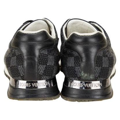 Louis Vuitton Run Away Line Damier Knit Leather Sneakers