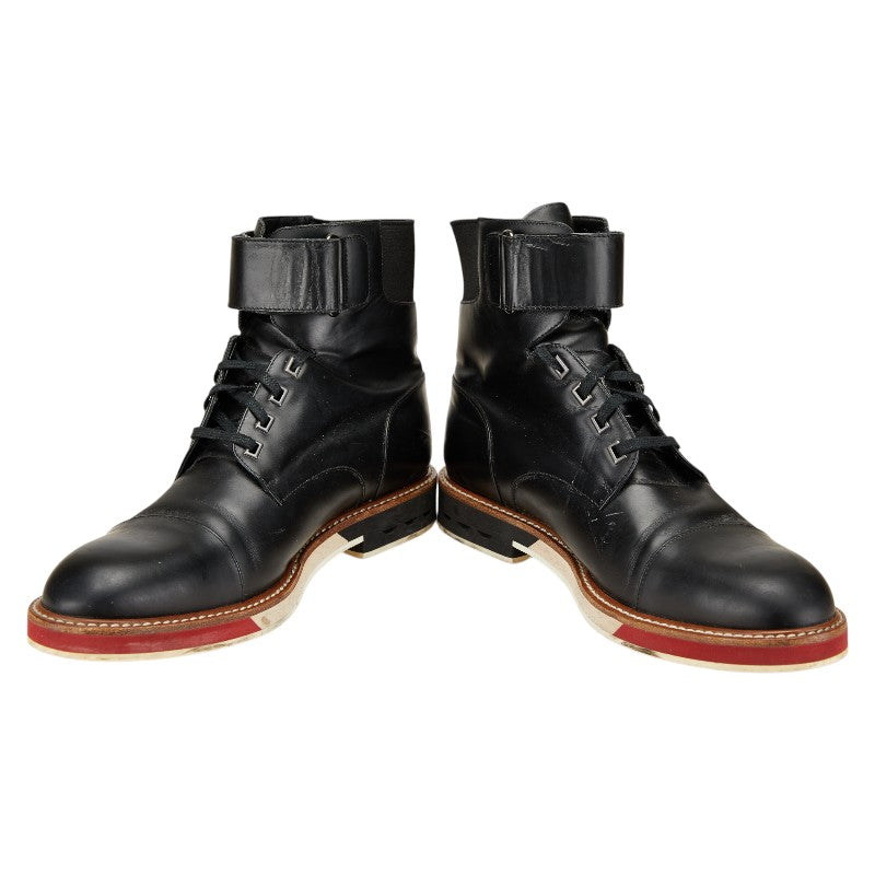 Louis Vuitton Logo Leather Boots