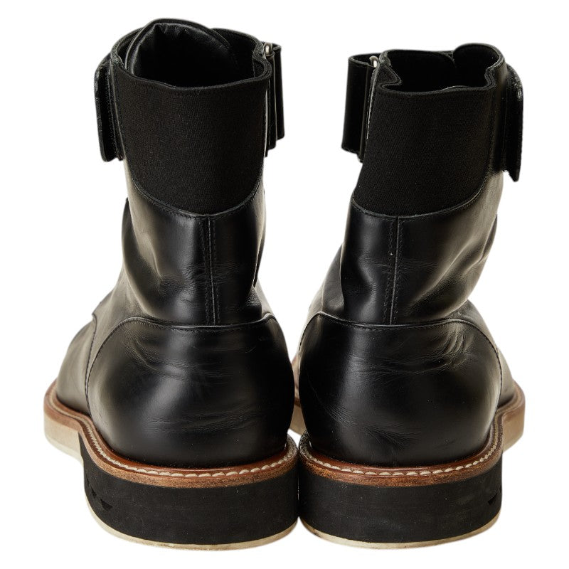 Louis Vuitton Logo Leather Boots
