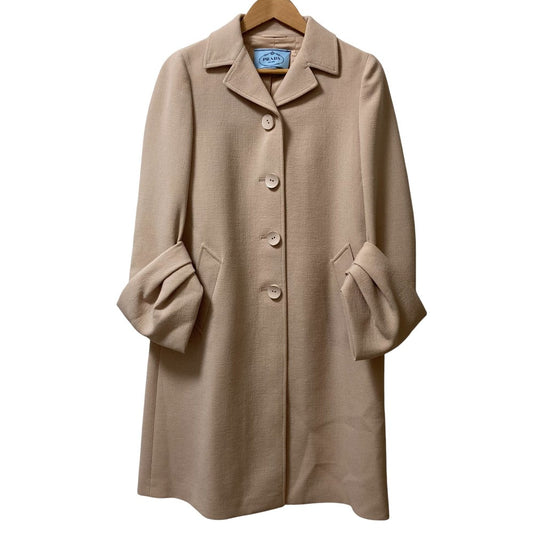 Prada Virgin Wool Long Coat