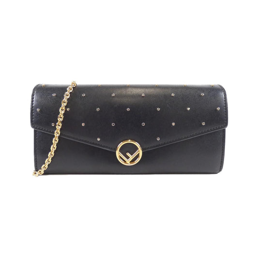Fendi F is Fendi Calf Chain Wallet