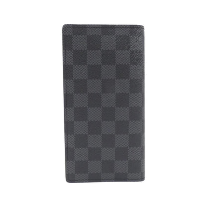 Louis Vuitton Portefeuille Brazza Damier Graphite Wallet