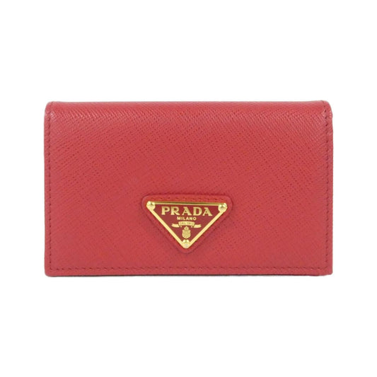 Prada 1MC122 Saffiano Triang Card Case