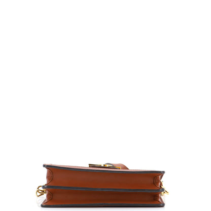 Louis Vuitton Dauphine Shoulder Bag Taurillon Leather MM