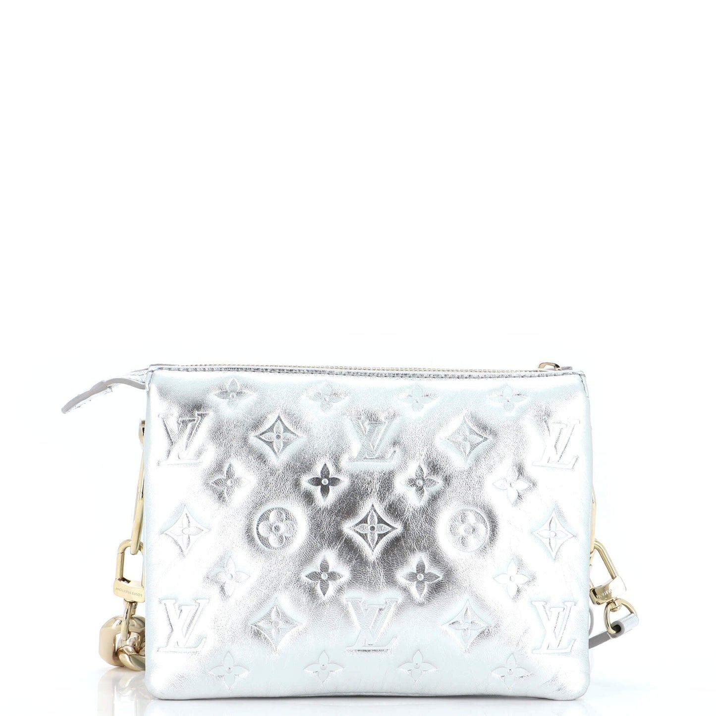Louis Vuitton Coussin Bag Monogram Sequins and Embossed Lambskin BB