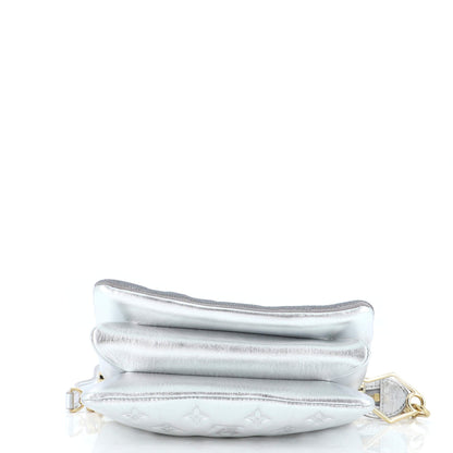 Louis Vuitton Coussin Bag Monogram Sequins and Embossed Lambskin BB