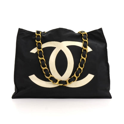 Chanel Jumbo Nylon Shoulder Bag