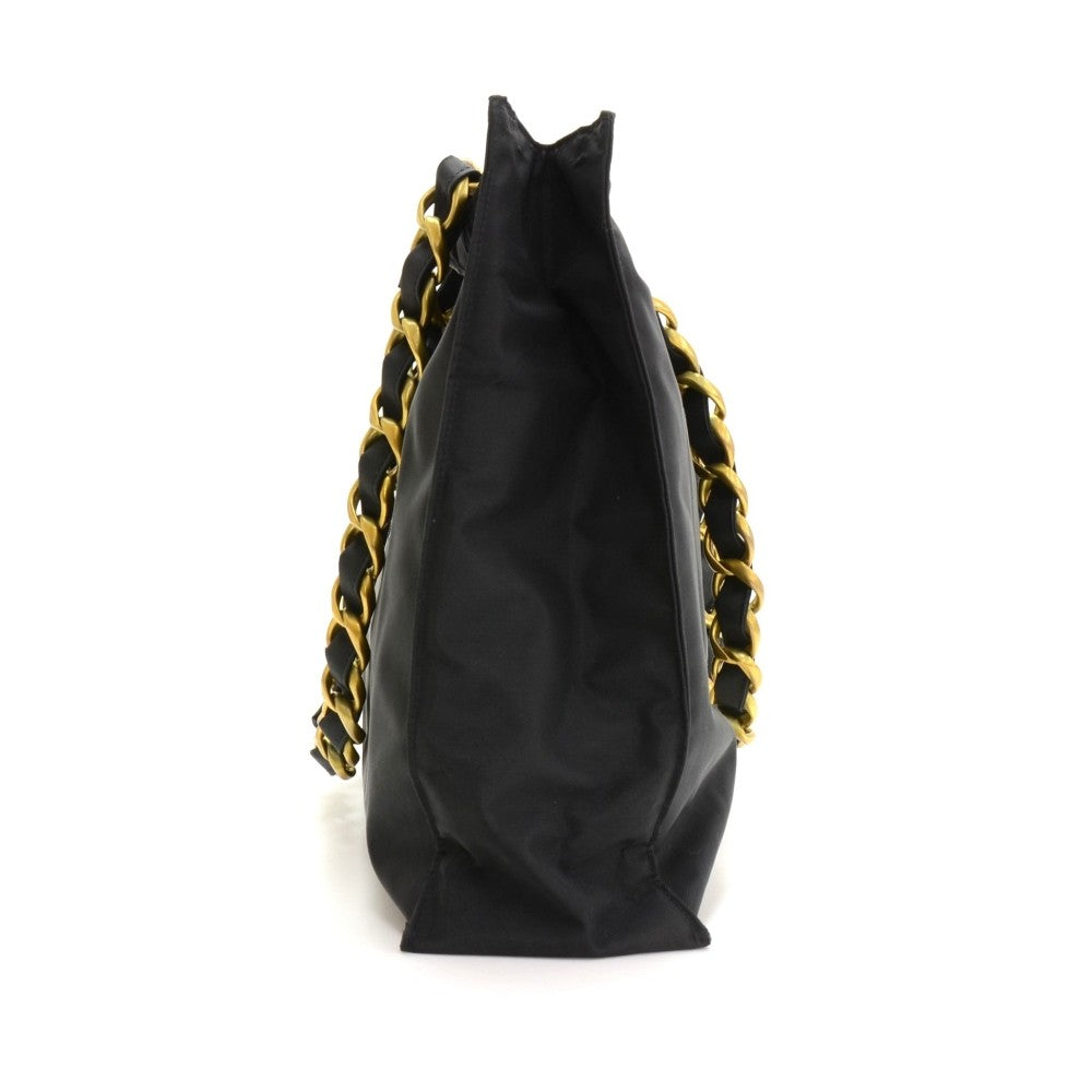 Chanel Jumbo Nylon Shoulder Bag