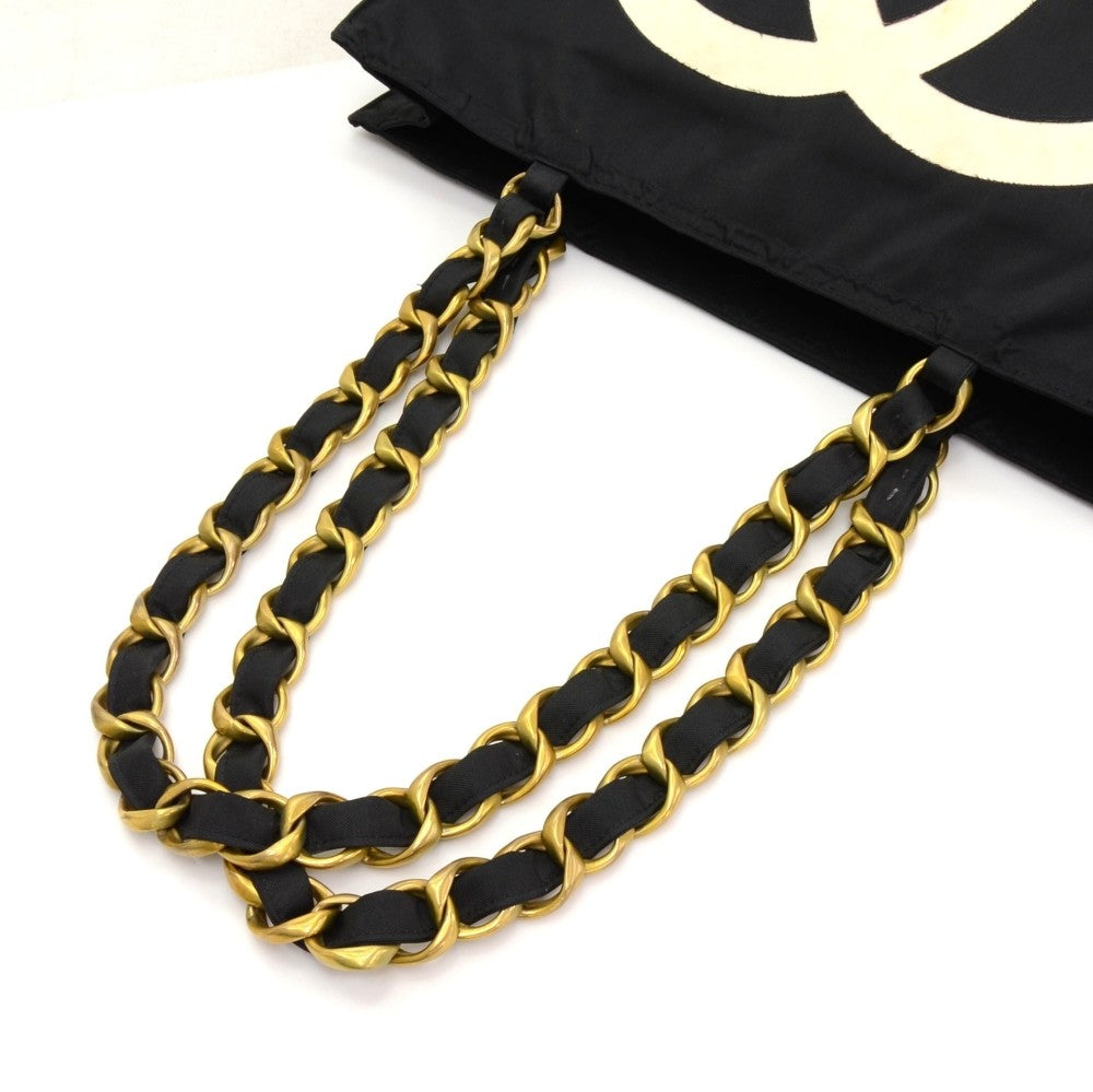 Chanel Jumbo Nylon Shoulder Bag