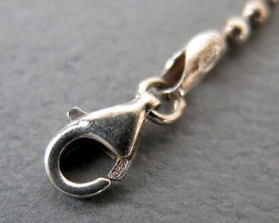 Gucci Sterling Silver 925 Mini Tag Ball Chain Bracelet w/Box - Final Call