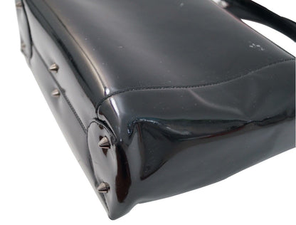 Christian Dior Handbags - Maris Pearl Black Patent Leather Bag