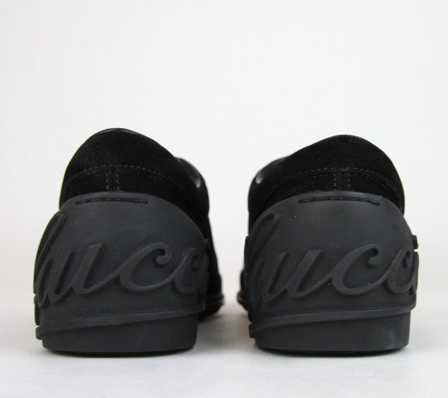 Gucci Sneakers - Gucci Women Black Sneakers Suede Trainer
