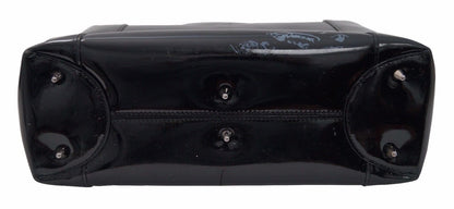Christian Dior Handbags - Maris Pearl Black Patent Leather Bag