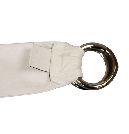 Gucci 232842 Women's  Leather Bamboo Ring Buckle Belt Size 75/30 - Sale