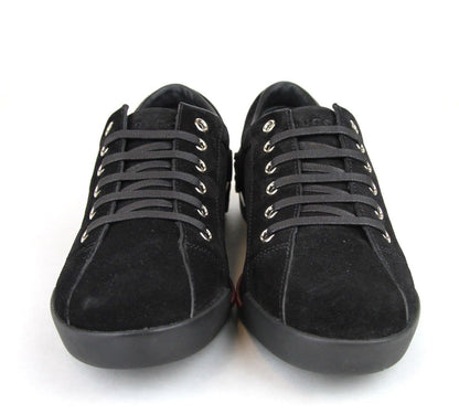 Gucci Sneakers - Gucci Women Black Sneakers Suede Trainer