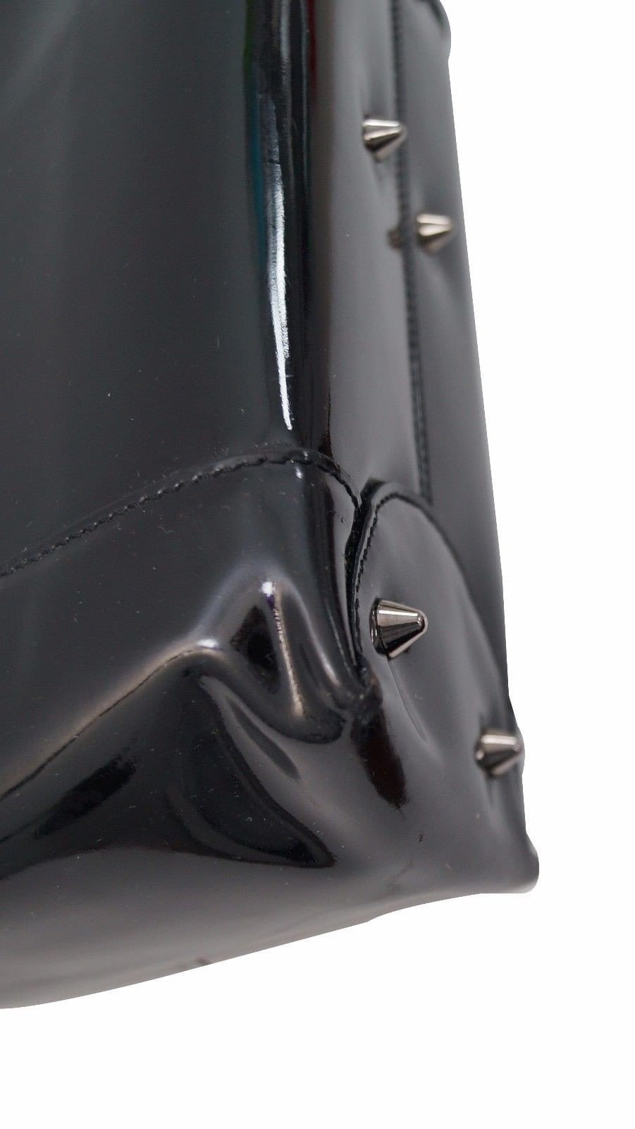 Christian Dior Handbags - Maris Pearl Black Patent Leather Bag