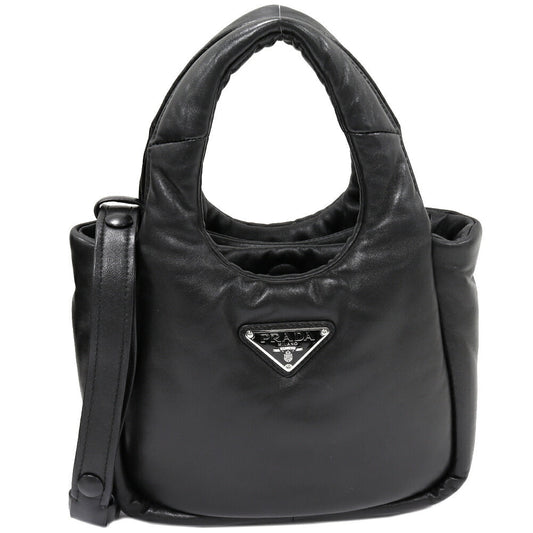 Prada Nappa Triangle 2way bag Nappa leather 1BA359 2DYI F0002 OVO