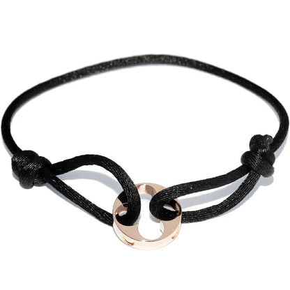Louis Vuitton K18PG Lien Empreinte Bracelet Q95647